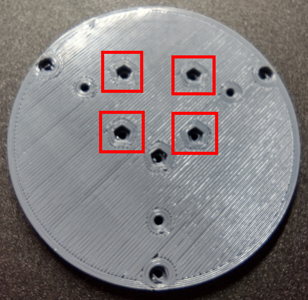 PCB Captive Nut Locations