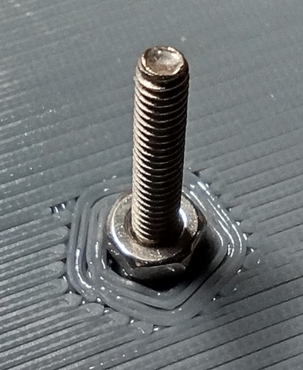 Puller Screw Inserted Through Top